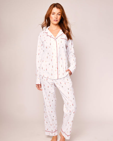 Women's Twill Pajama Set in A Night at the Nutcracker