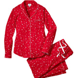 Women's Flannel Pajama Set in Starry Night