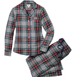 Women's Brushed Cotton Pajama Set in Westminster Tartan