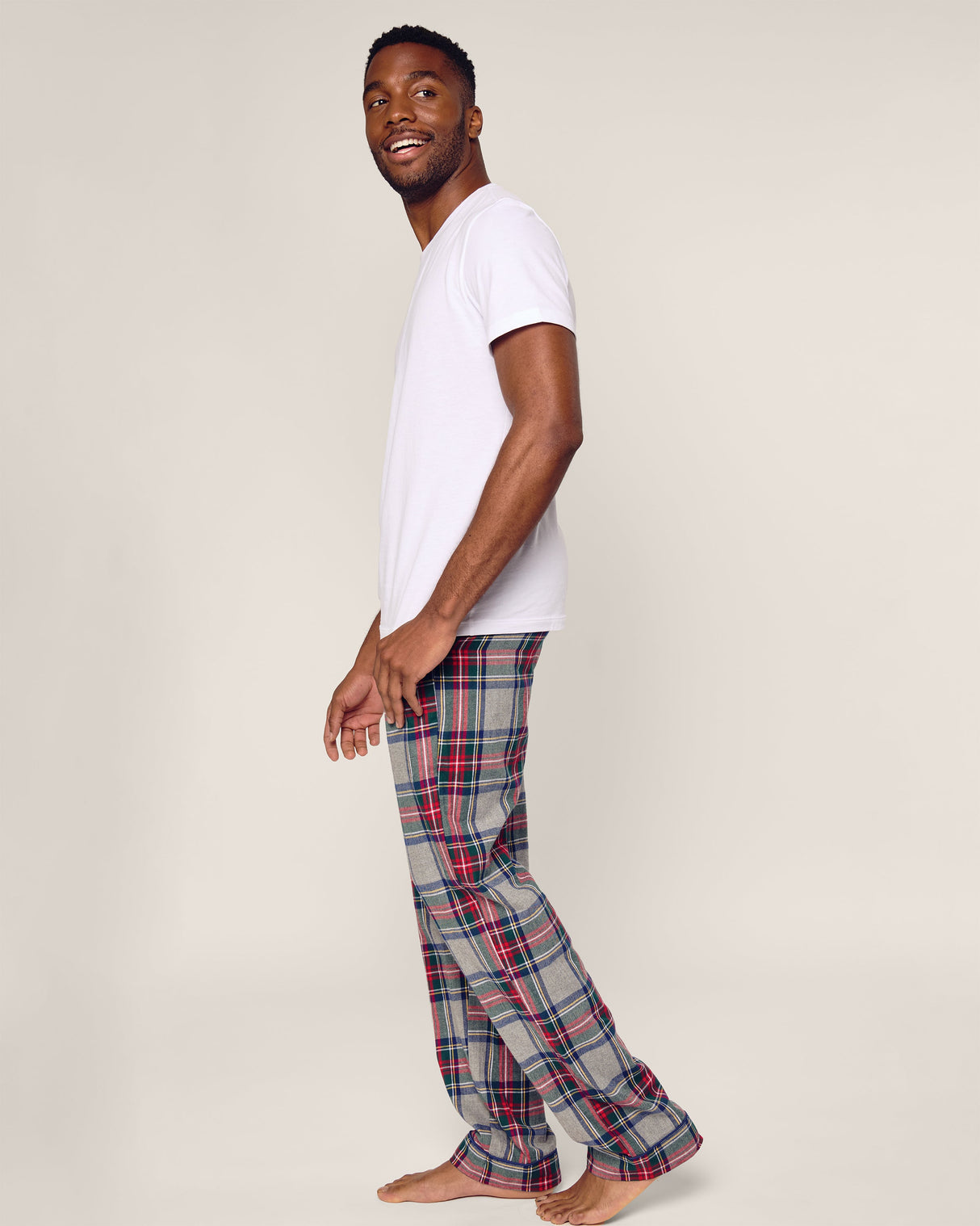 Men's Brushed Cotton Pajama Pant in Westminster Tartan