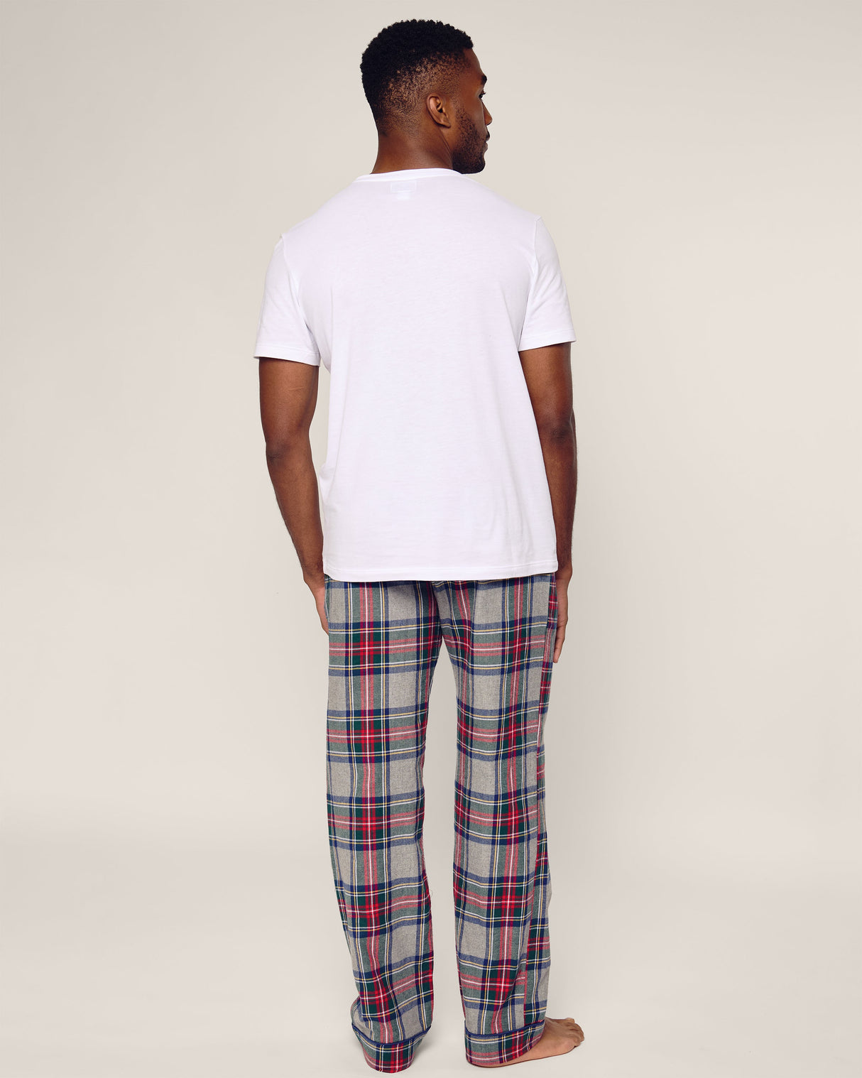 Men's Brushed Cotton Pajama Pant in Westminster Tartan