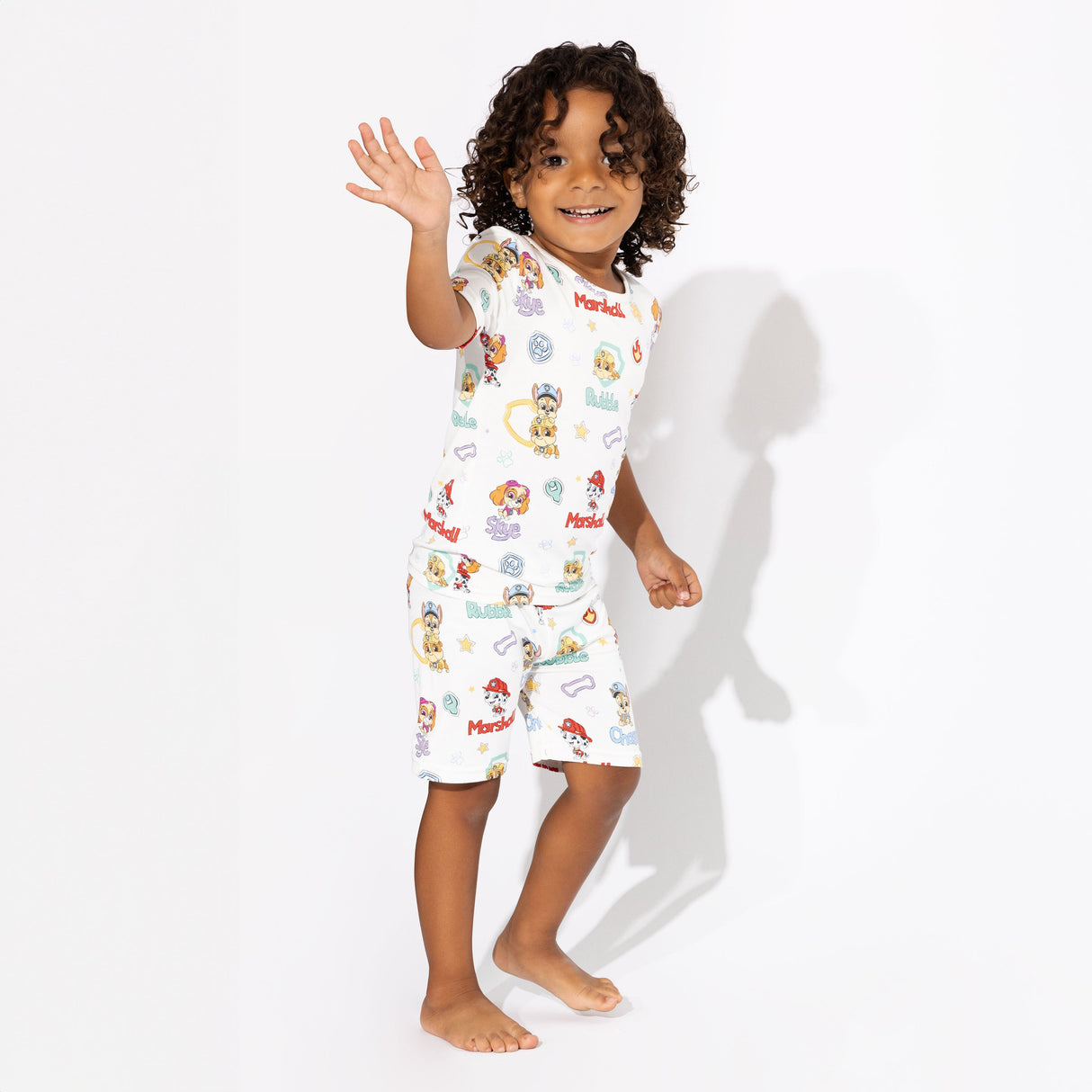 PAW Patrol: Playful Pups Bamboo Kids Pajama Short Set - HoneyBug 