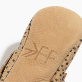 Almond Speckles Moccasin Baby Shoe - HoneyBug 