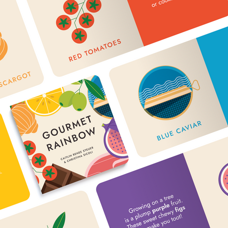 Gourmet Rainbow Board Book