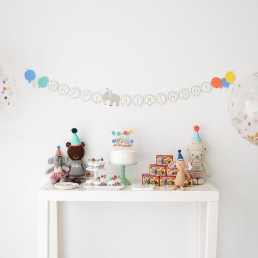 Party Animal - Birthday Party Supplies in a Box - HoneyBug 
