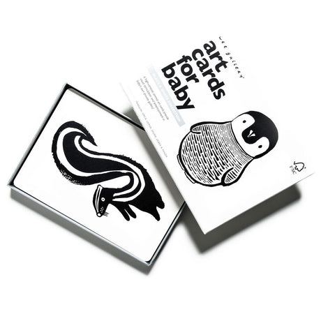 Art Cards for Baby - Black and White Collection - HoneyBug 