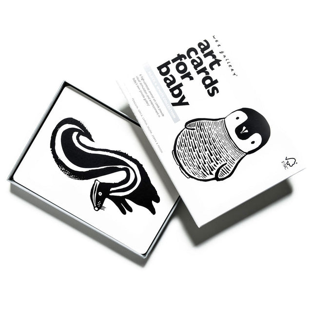 Art Cards for Baby - Black and White Collection - HoneyBug 