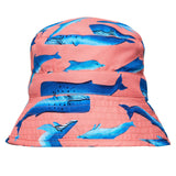 Whale Tail Bucket Hat - HoneyBug 