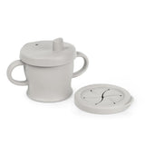 Haakaa Silicone Sip-N-Snack Cup 8 oz - HoneyBug 