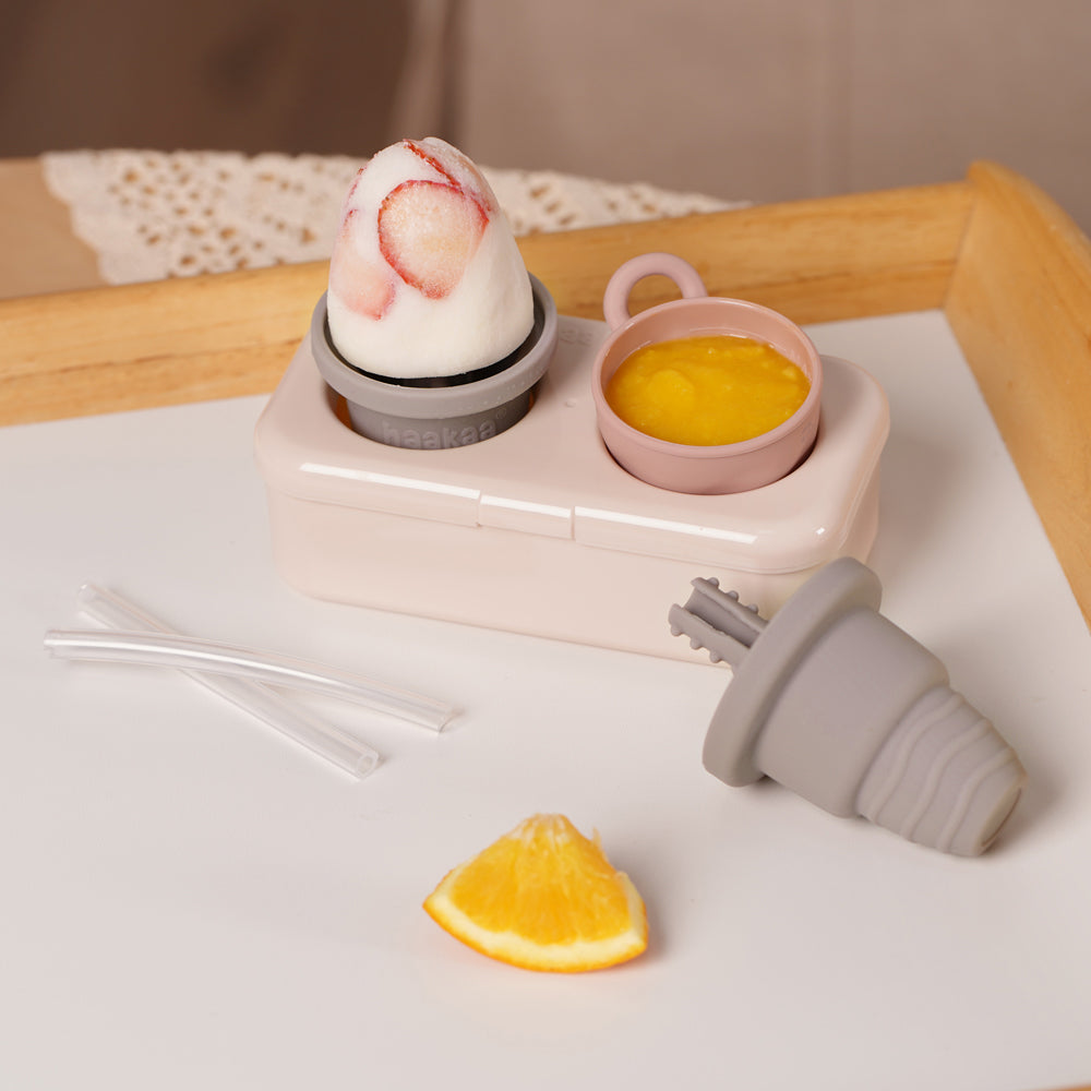 Haakaa Freeze-N-Sip Ice Cream Mould Set - HoneyBug 