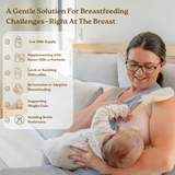 Haakaa Supplemental Feeding Tube & Pouch Set - HoneyBug 
