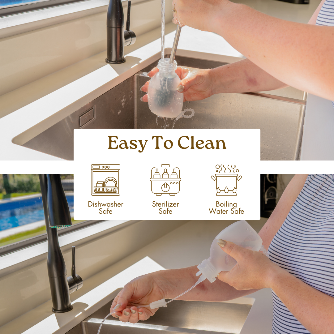 Haakaa Supplemental Feeding Tube & Pouch Set - HoneyBug 