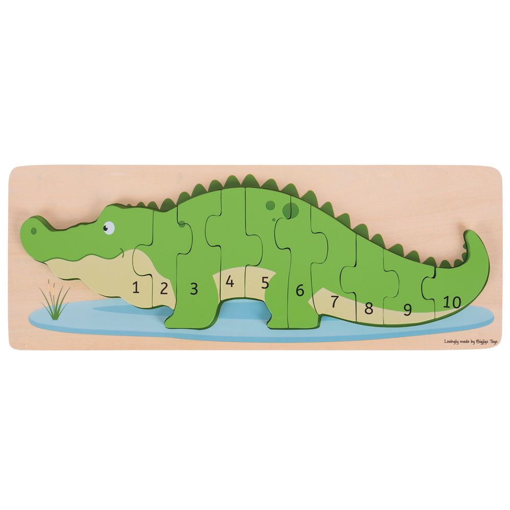 Crocodile Number Puzzle