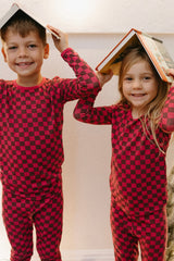 Long Sleeve Pajama Set - Clover x Bohemian Mama - HoneyBug 