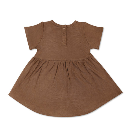 Bamboo Blend Dress - Caramel - HoneyBug 