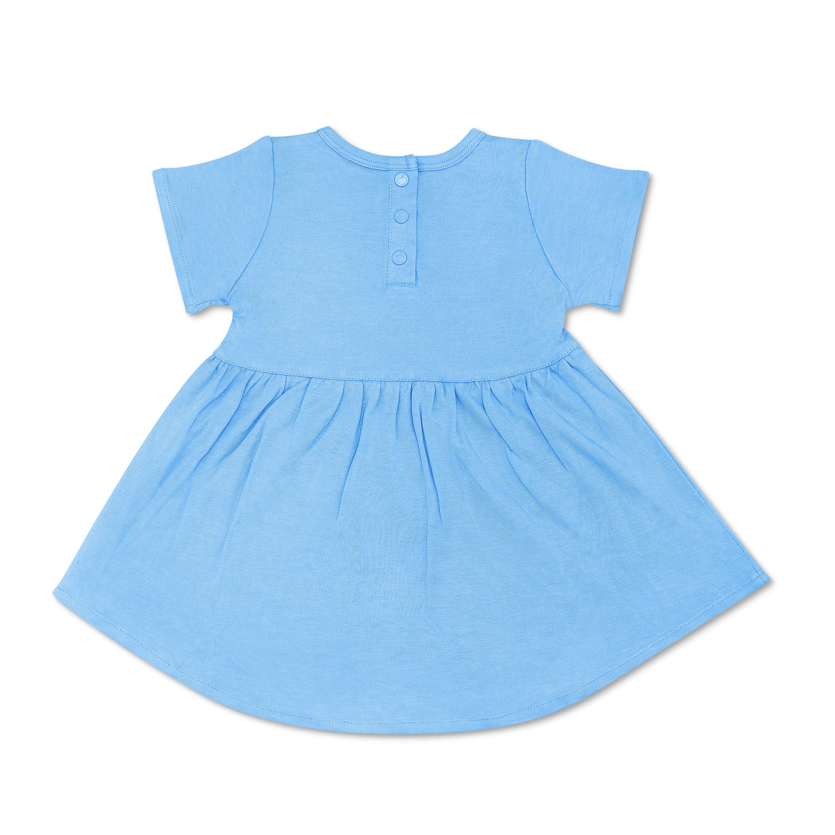 Bamboo Blend Dress - Baby Blue - HoneyBug 