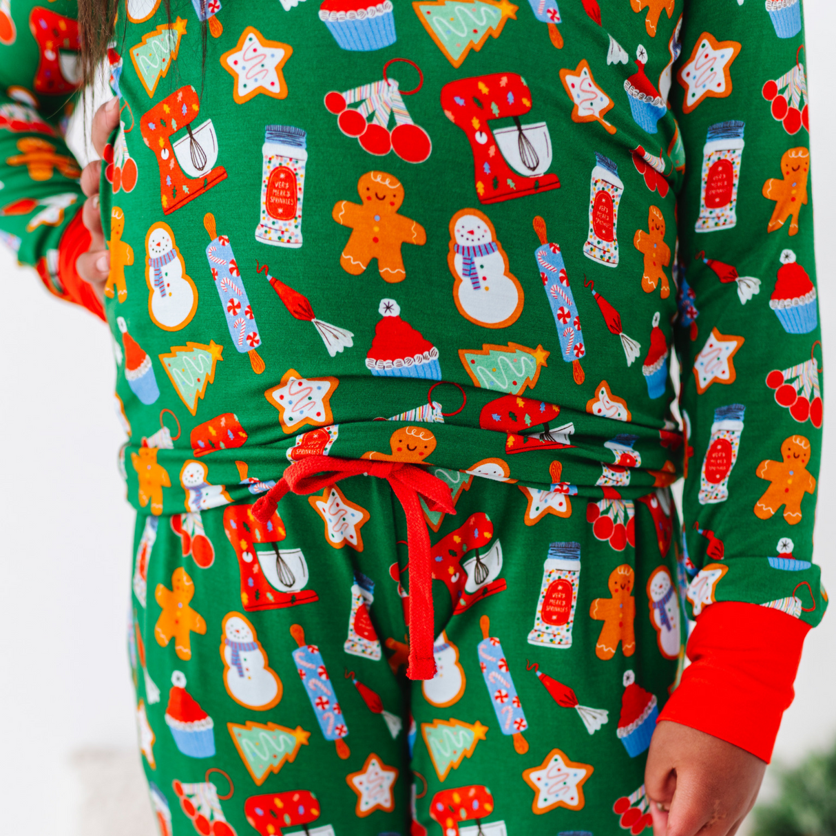 Baking Christmas Cheer Bigger Girl Pajama Set