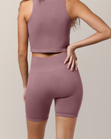 Sublime® Bamboo Maternity & Postpartum Bike Short | Twilight - HoneyBug 