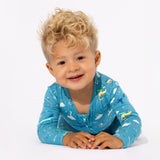 Dragon Dreams Bamboo Convertible Footie - HoneyBug 