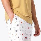 Baseball Bamboo Men's Pajama Set - HoneyBug 