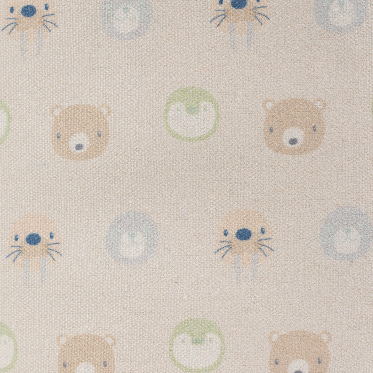 Sealy Baby Soft Storage - Beige Animal Faces - HoneyBug 