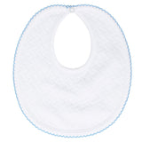 Basket Weave Baby Bib - HoneyBug 