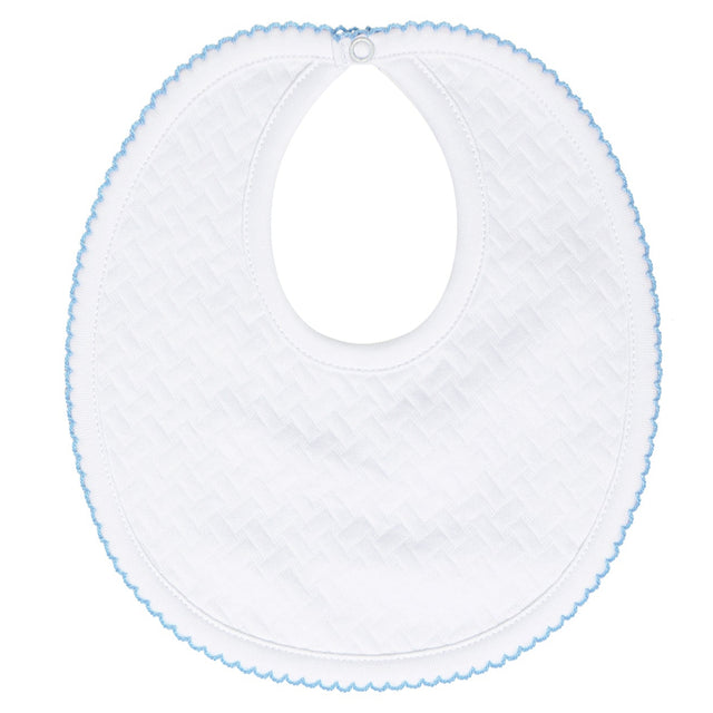 Basket Weave Baby Bib - HoneyBug 