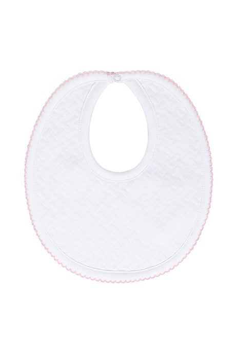 Basket Weave Baby Bib - HoneyBug 