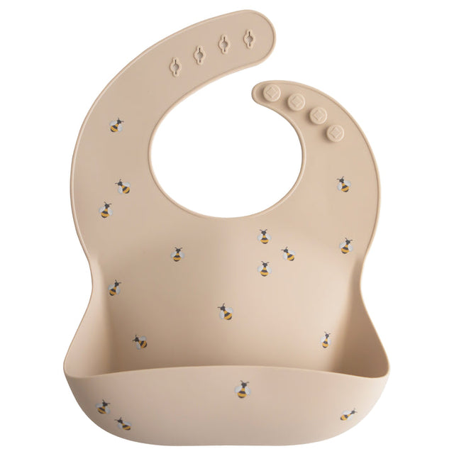 Silicone Baby Bib - Bees - HoneyBug 