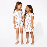 PAW Patrol: Playful Pups Bamboo Kids Pajama Short Set - HoneyBug 