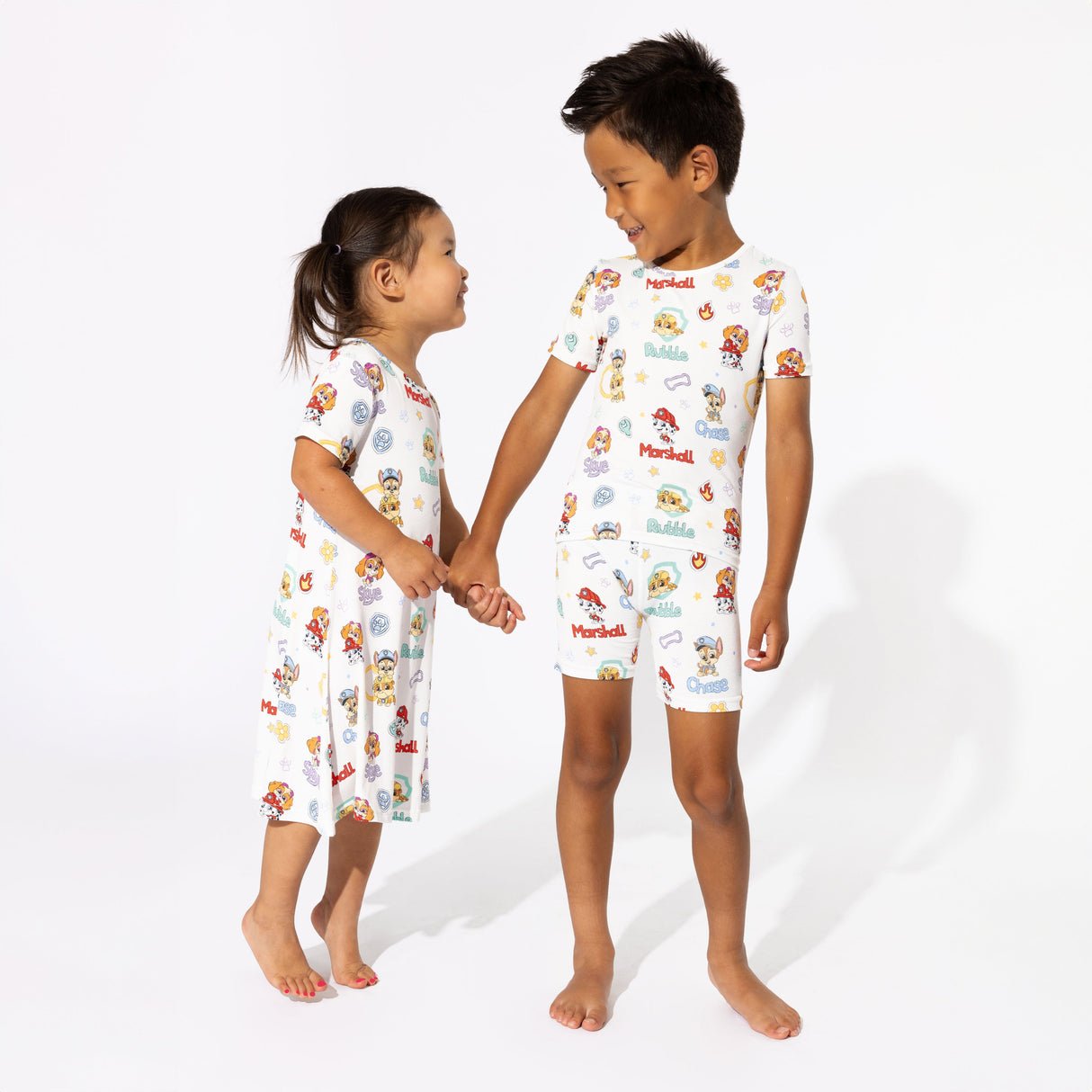 PAW Patrol: Playful Pups Bamboo Kids Pajama Short Set - HoneyBug 