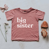 Big Sister Modern Baby and Kids Tee - HoneyBug 