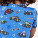 Blaze and the Monster Machines Bamboo Kids Pajama Short Set - HoneyBug 