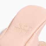 Blush Knotted Bow Baby Shoe - HoneyBug 