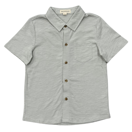 Boy's Collar Button Shirt