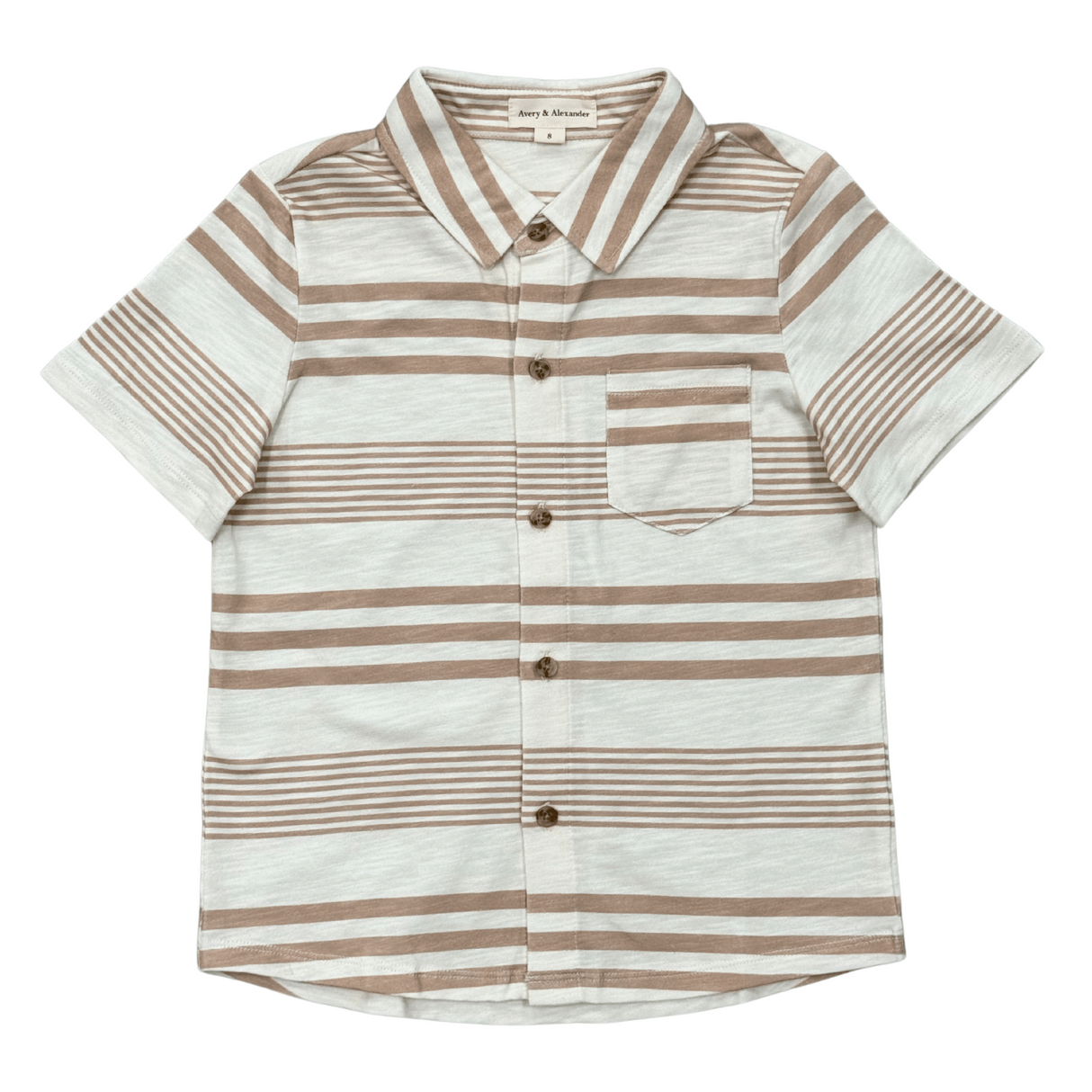 Boy's Collar Button Shirt