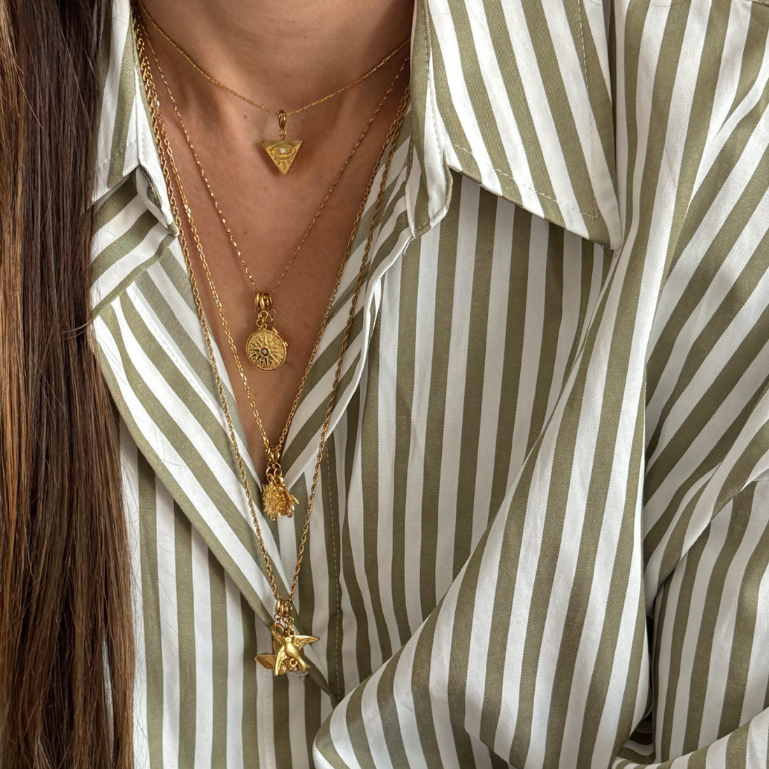 Kaeli Sunburst Charm - HoneyBug 