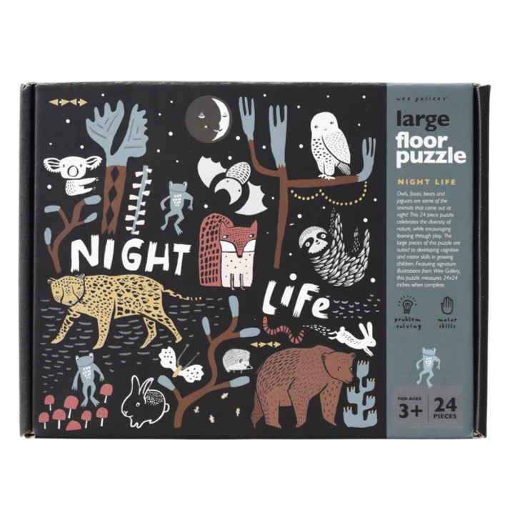 Night Life Floor Puzzle - HoneyBug 