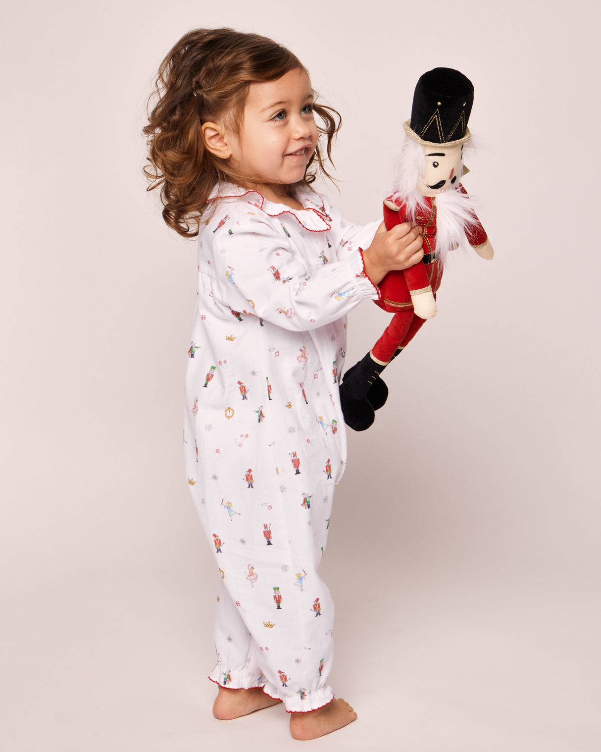 Baby's Twill Madeline Romper in A Night at the Nutcracker