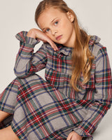 Girl's Brushed Cotton Scarlett Nightgown in Westminster Tartan