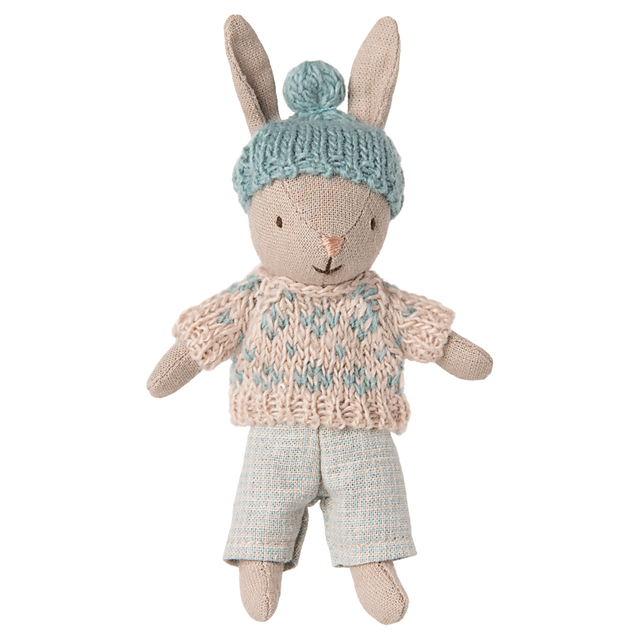 Winter Rabbit, Micro - Sand - Mint - HoneyBug 