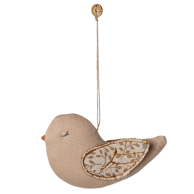 Fabric Ornament, Bird - Branches - Blue - HoneyBug 