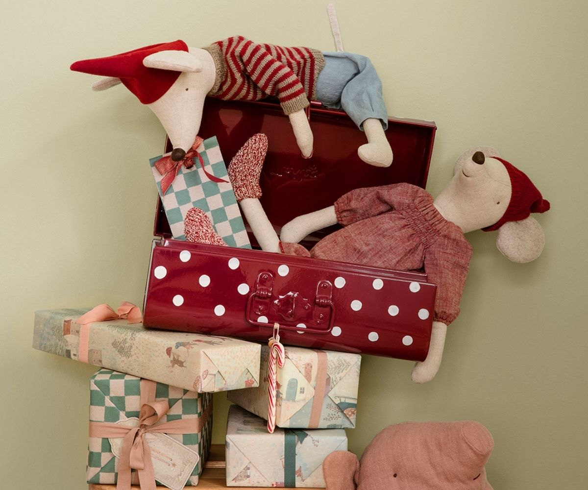 Christmas Mouse, Maxi - Girl - HoneyBug 