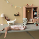 Bunny, Size 3 - Chocolate brown - Dress and shoes