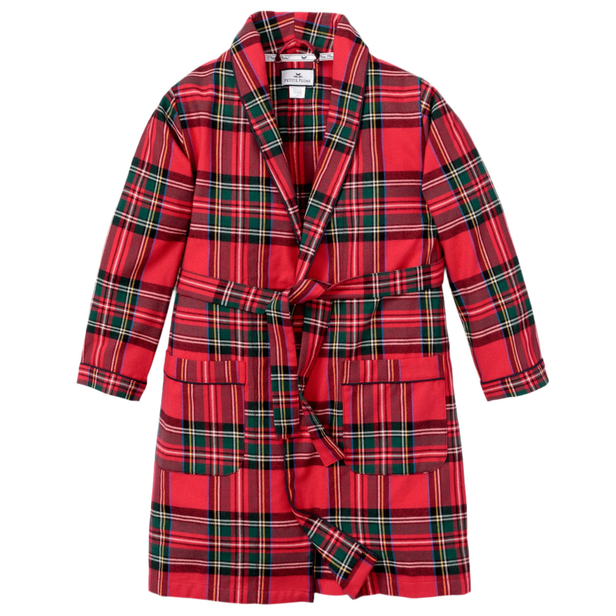 Kid's Brushed Cotton Robe in Imperial Tartan