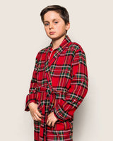 Kid's Brushed Cotton Robe in Imperial Tartan