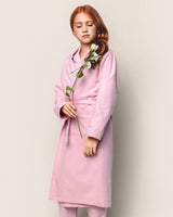 Kid's Flannel Robe in Pink