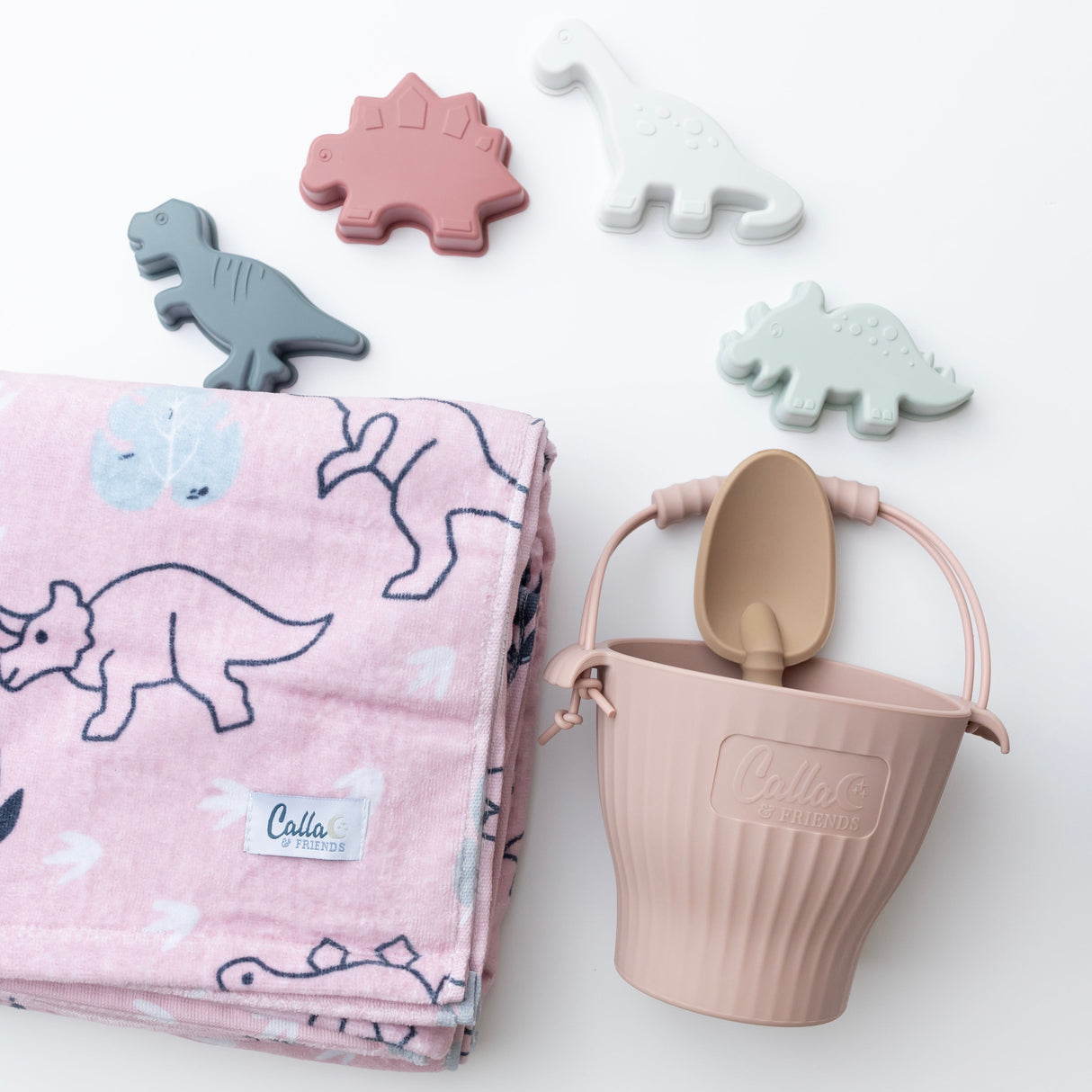 The Kenzie Beach Towel - Dinos