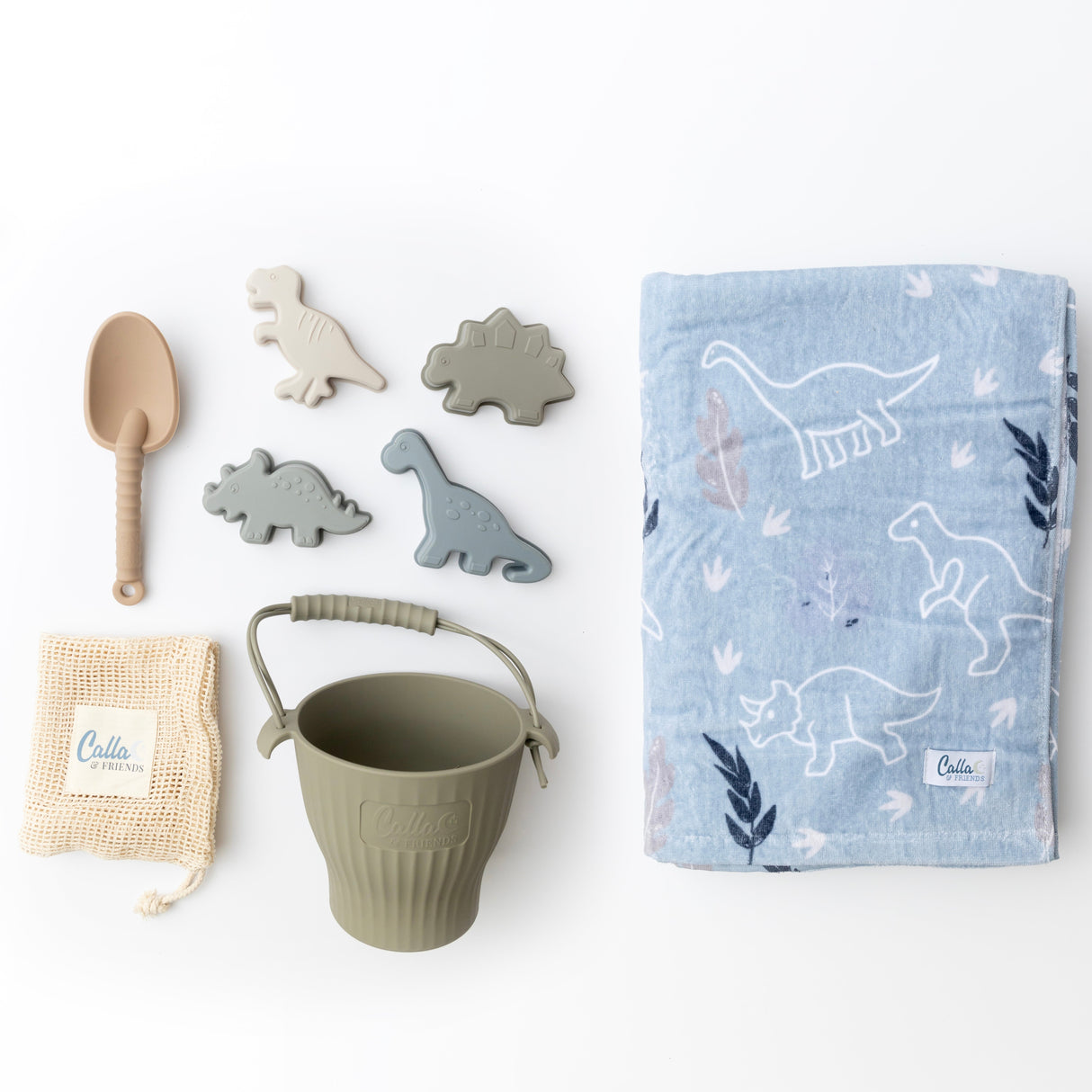 The Kenzie Beach Towel - Dinos