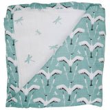 Crane + Dragonfly Oh So Soft Snuggle Blanket - HoneyBug 